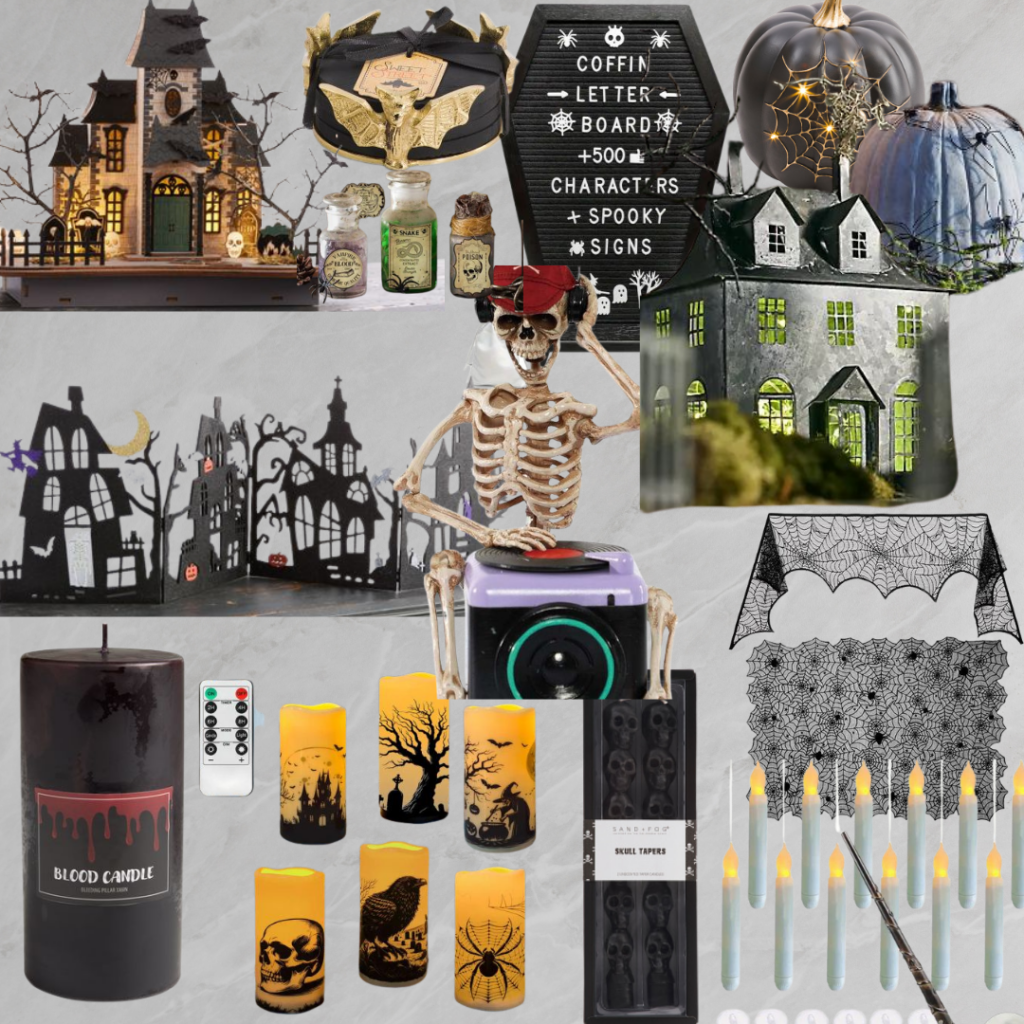 Halloween party decor