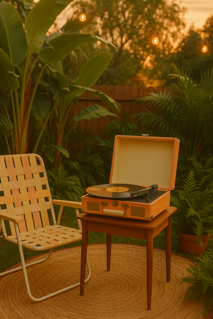 1960s backyard oasis