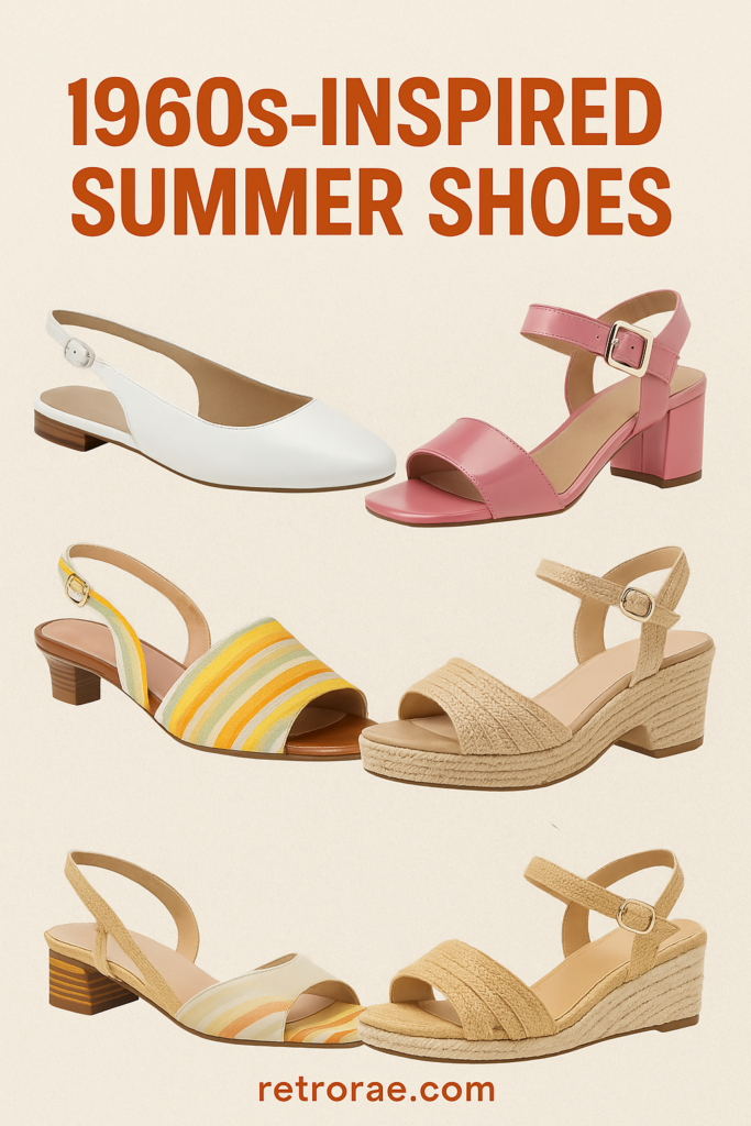 summer retro shoes